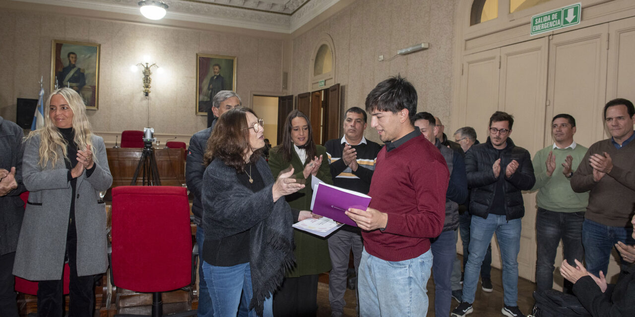 El H.C.D reconoció a vecinos e instituciones por su aporte a la comunidad