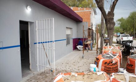 Avanza la puesta en valor de la sociedad de fomento del barrio San Cayetano