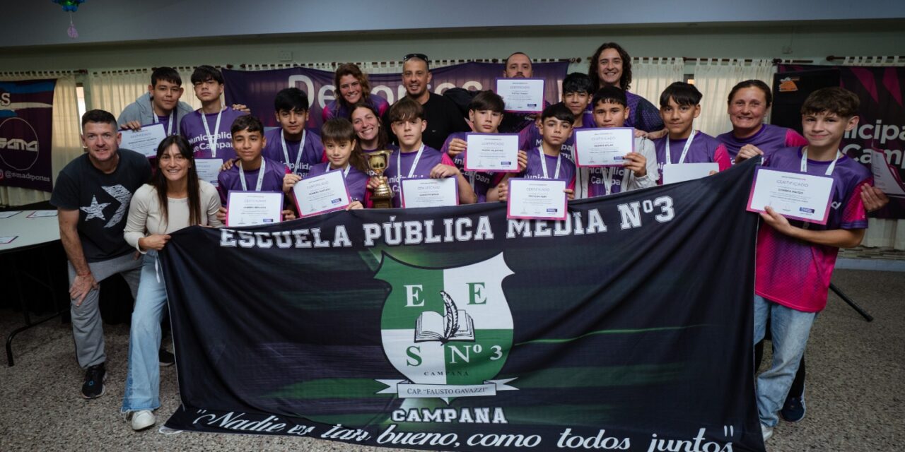Abella agasajó a la delegación que representó a Campana en las Finales de los Juegos Bonaerenses
