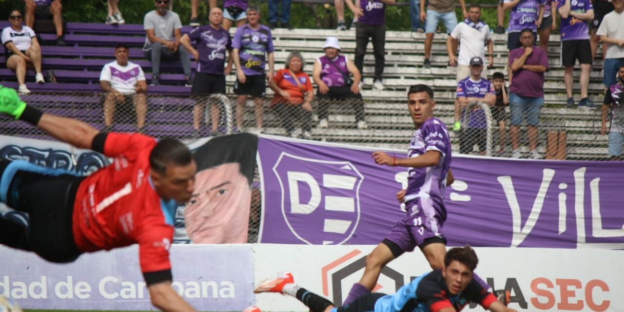 Villa Dálmine volvió a ganar como local