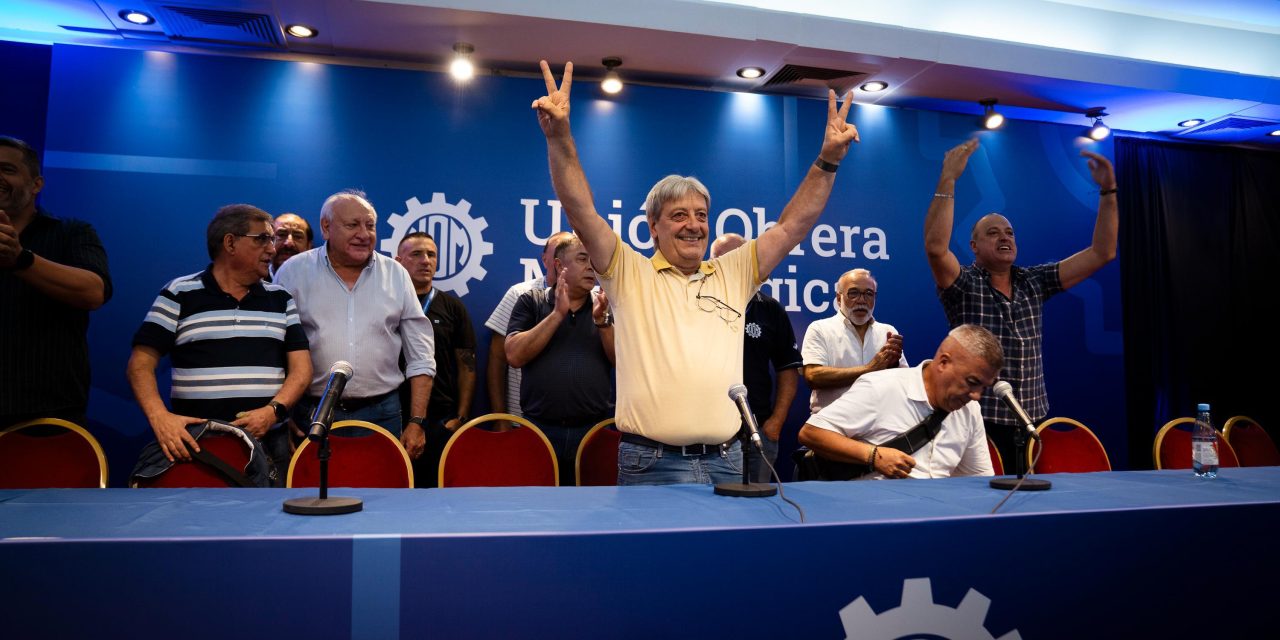 Furlán fue reelecto con amplio respaldo y continuará al frente de la UOM por cuatro años más