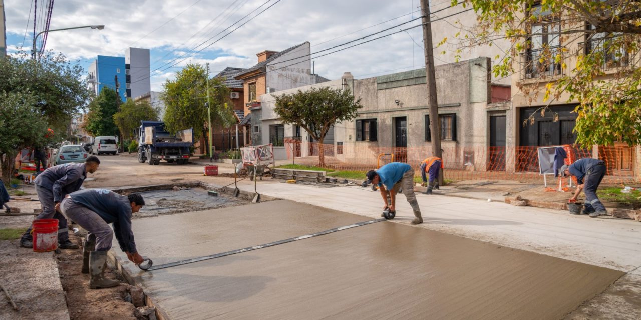 Abella destacó las obras de bacheo en el casco urbano: “Son clave para mejorar la transitabilidad”