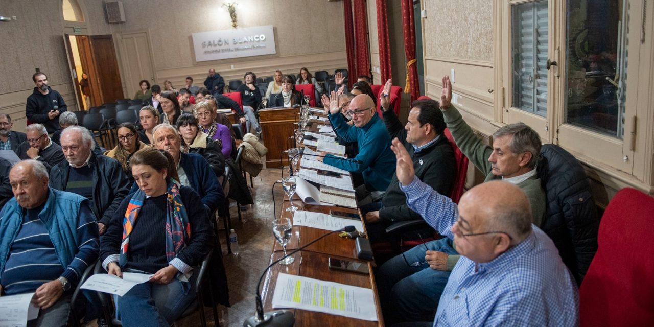 HCD: la Asamblea de Mayores Contribuyentes aprobó las nuevas Ordenanzas Fiscal e Impositiva